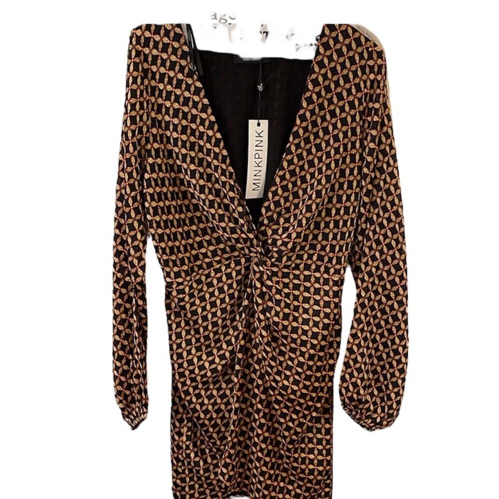 NWOT minkpink mini dress - size medium, sold on Revolve